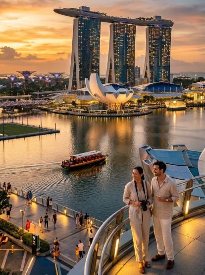 DU THUYỀN 5 SAO | HÀNH TRÌNH SINGAPORE - MALAYSIA 